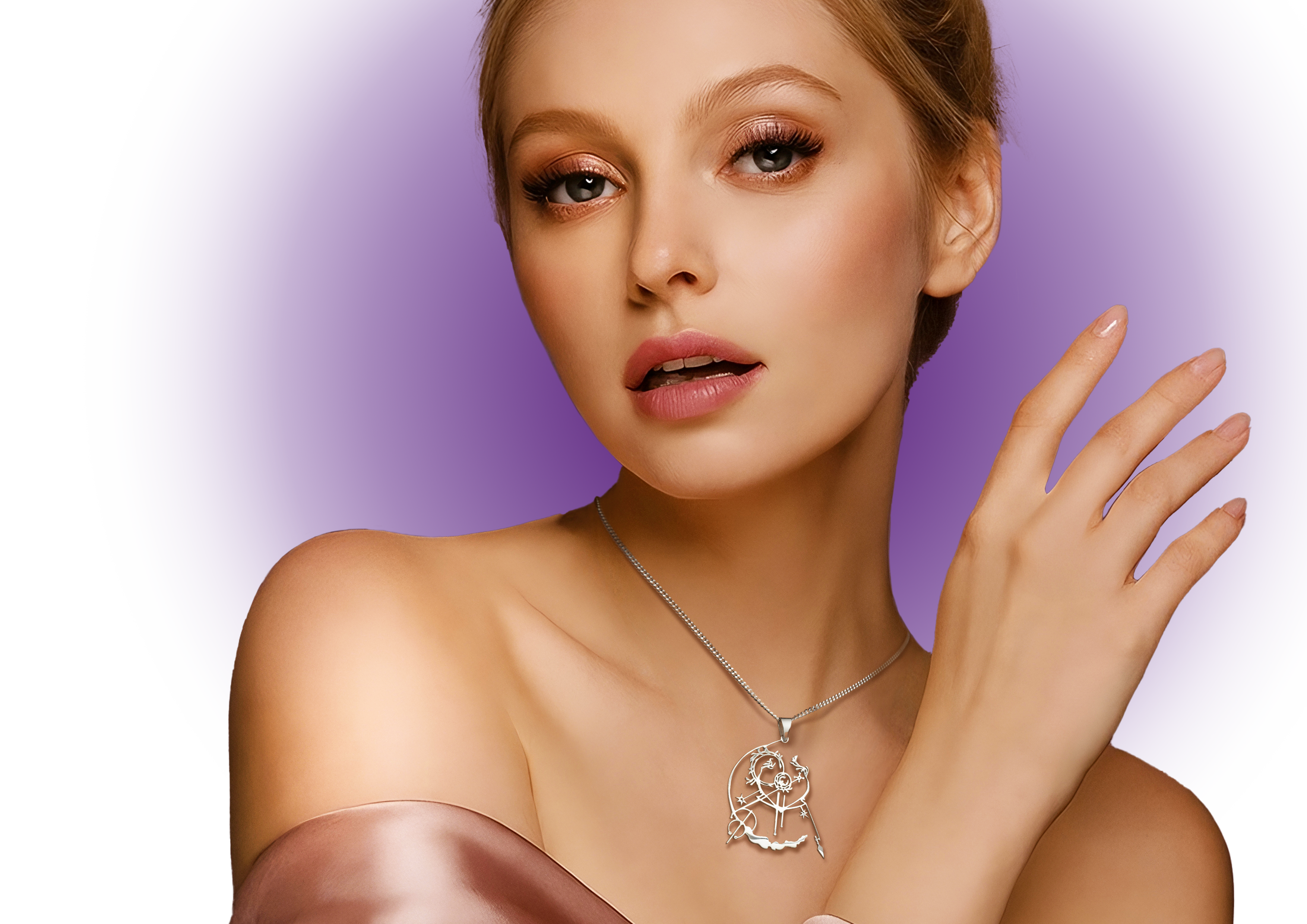 Shards of Clarity sustainable luxury jewelry collection featuring meaningful designs and computer vision technology for connection